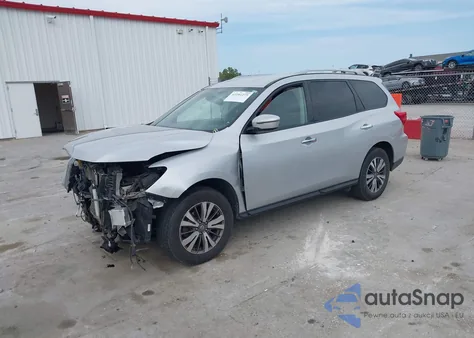 2019 Nissan Pathfinder Sv из США, поврежденный, VIN 5N1DR2MM7KC581087